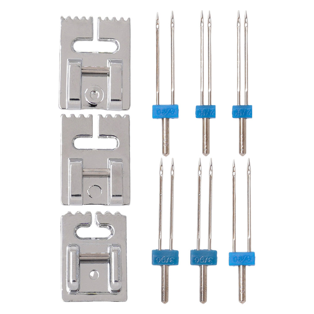 Twin Needle Stretch - Double Hole Sewing Machine Needles 2