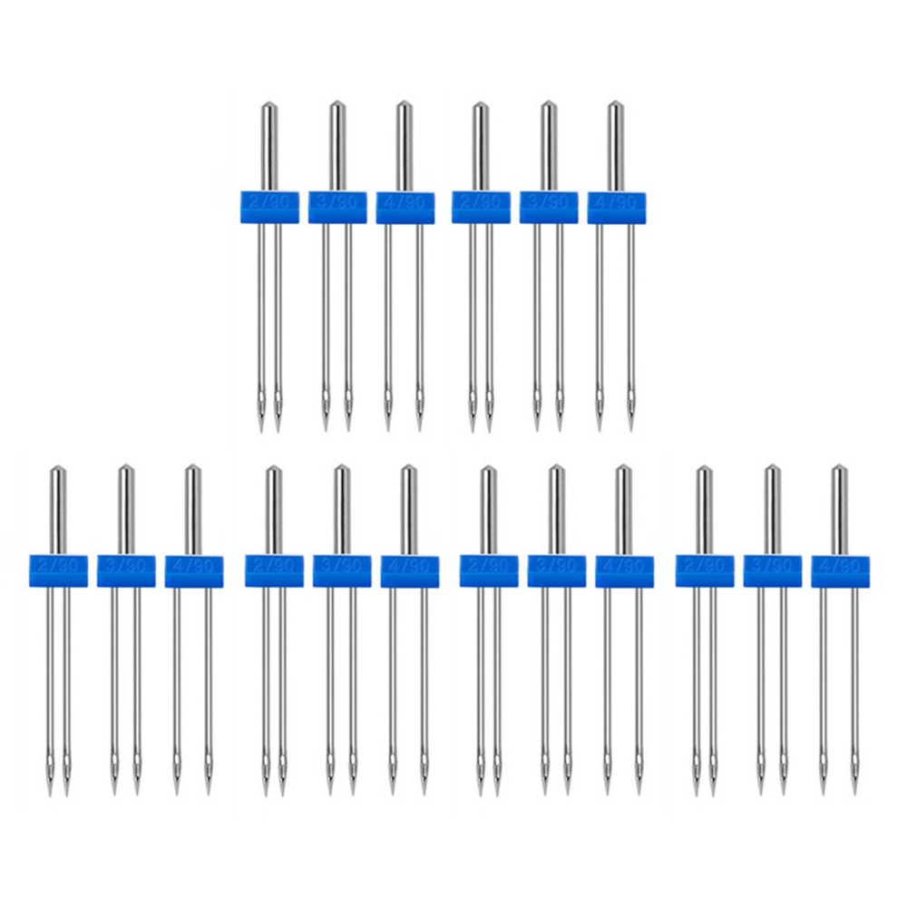 Twin Needle Stretch - 18pcs Stainless Steel Sewing Machine Twin