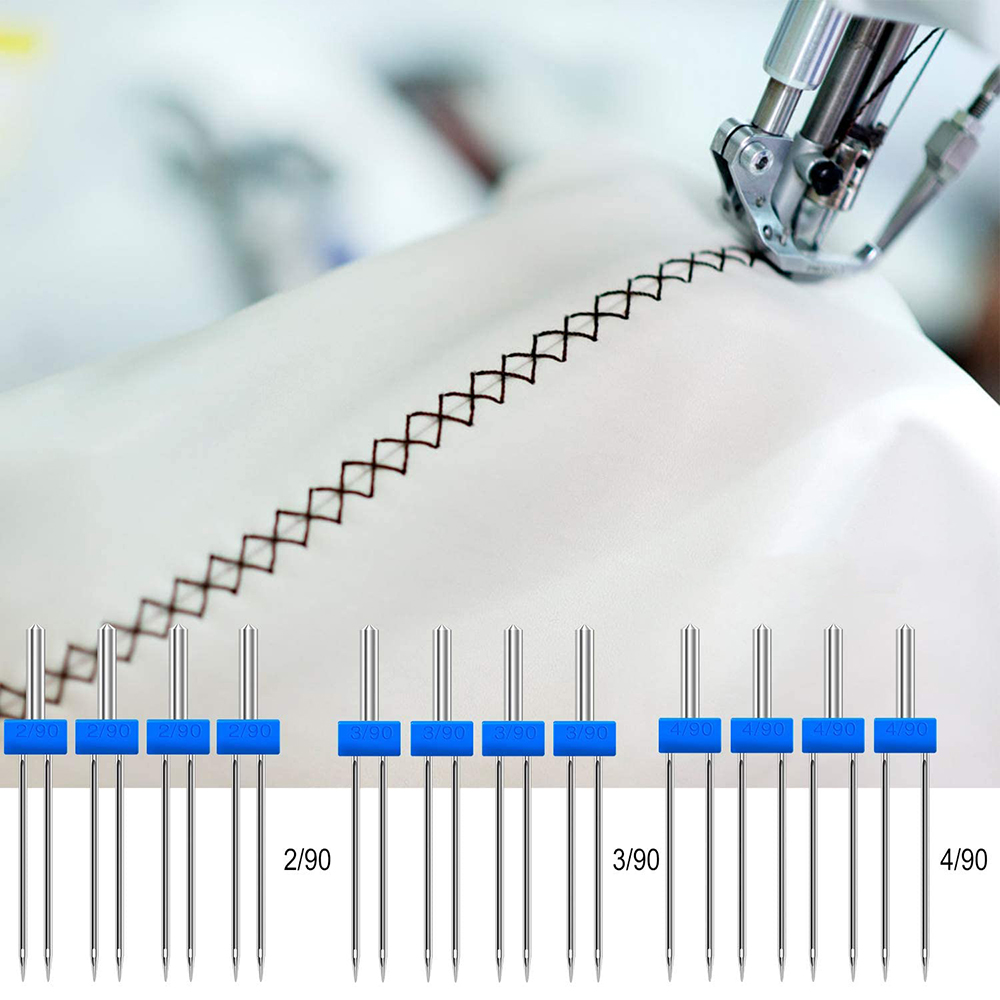 3-9Pcs Sewing Machine Twin Nee - Twin Needle Stretch 评论和价格