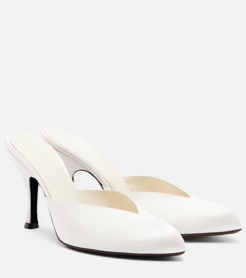 New Women Satin Mule Heels V C - Sewing New 评论和价格