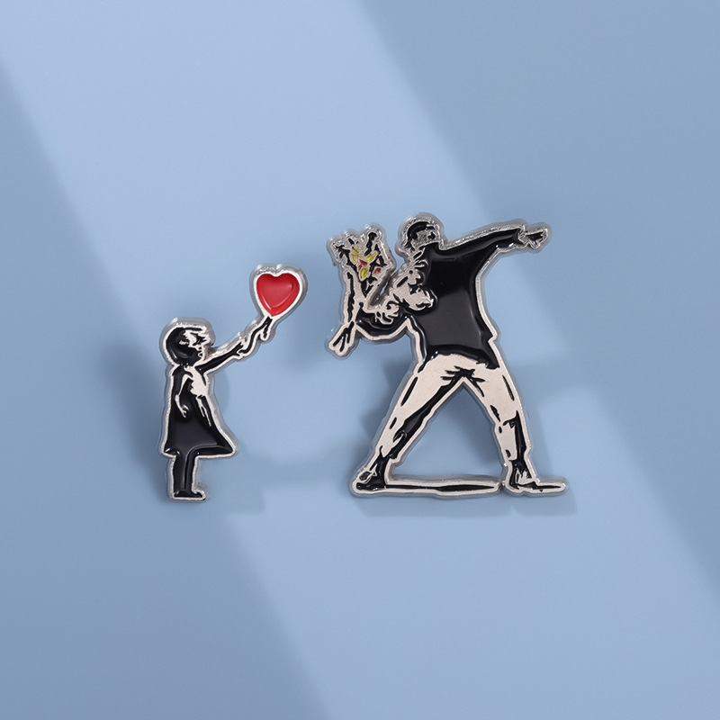 5 Styles Sculpture Enamel Pins - Sewing Labels 评论和价格