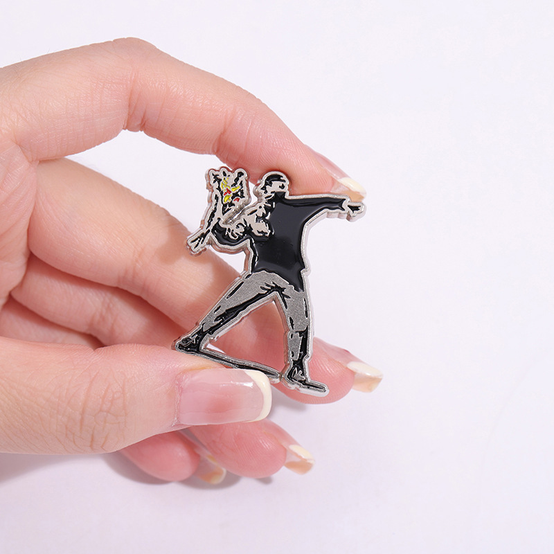 5 Styles Sculpture Enamel Pins - Sewing Labels 评论和价格