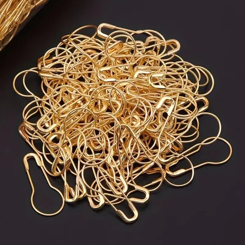 160 pcs Iron Safety Pins, Gour - Sewing Labels 评论和价格