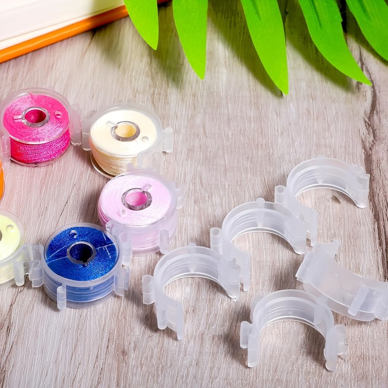 35 pcs Bobbin Clips, Prevents  - Textile Sewing Machine 评论和价格