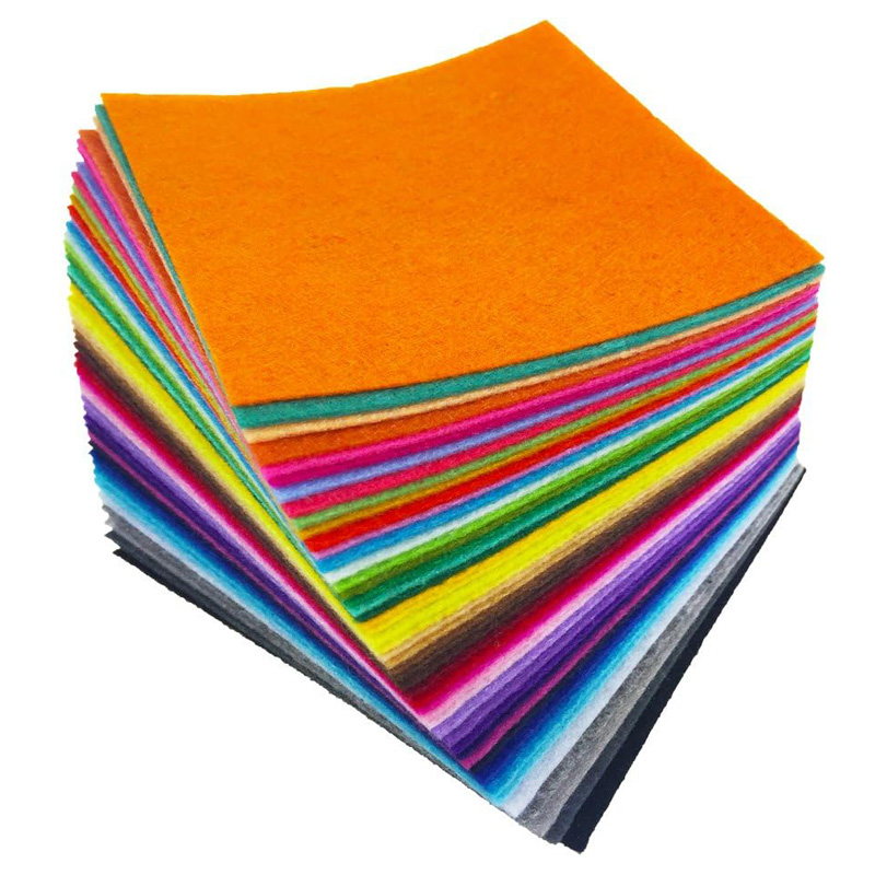 40Pcs Soft Felt Fabric Sheet A - Is Sewing A Textile Craft 评论和价格