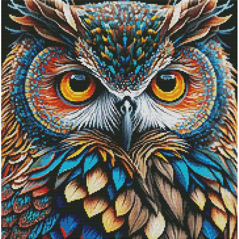 Owl DIY Animal Pattern Cross S - Textile Sewing Patterns 评论和价格