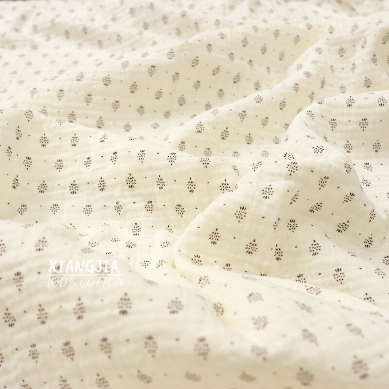 135x50cm Vintage Dot Cotton Do - Sewing Tweed Fabric 评论和价格