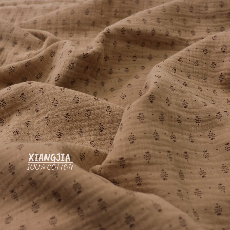 135x50cm Vintage Dot Cotton Do - Sewing Tweed Fabric 评论和价格