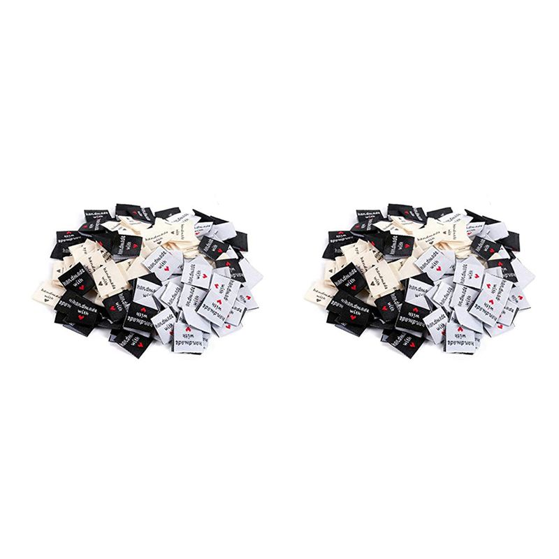 A02M-300 Pcs Handmade Sew-On W - Sewing Labels 评论和价格