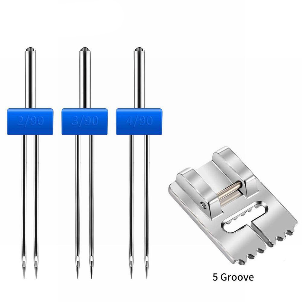 Pintuck Presser Foot Sewing Pr - Twin Needle Stretch 评论和价格