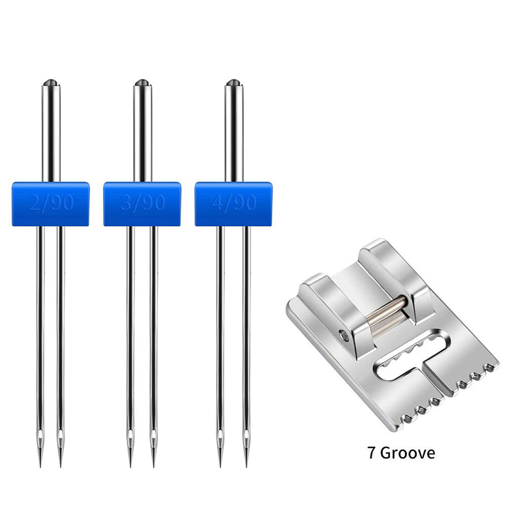 Pintuck Presser Foot Sewing Pr - Twin Needle Stretch 评论和价格