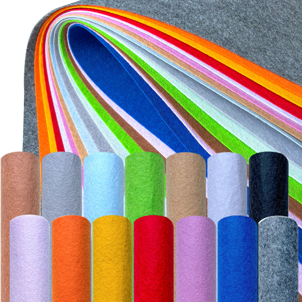 Felt Fabric Assorted Colors No - Is Sewing A Textile Craft 评论和价格