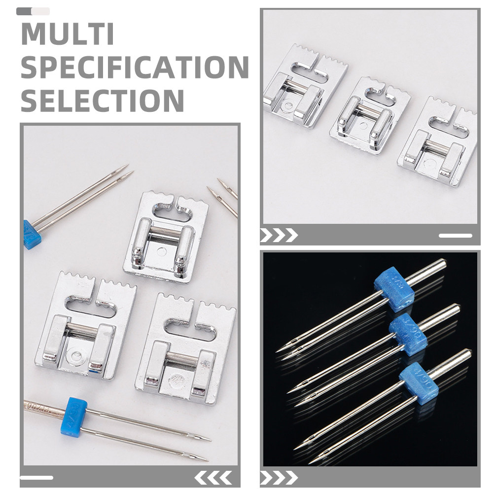 Double Hole Sewing Machine Nee - Twin Needle Stretch 评论和价格