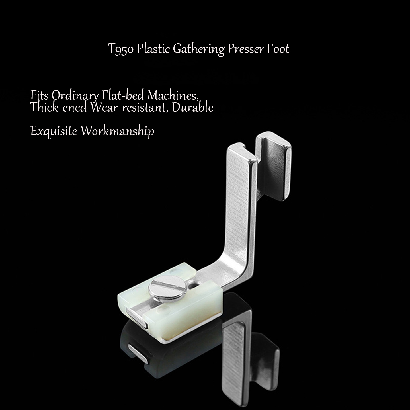 T950 Teflon Plastic Gathering  - Textile Sewing Machine 评论和价格