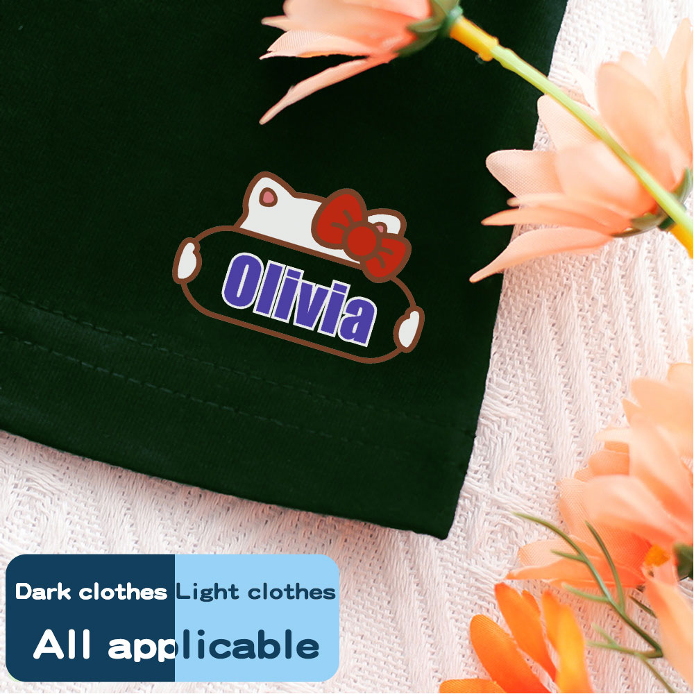Custom Iron on Name Sticker Pe - Sewing Labels 评论和价格