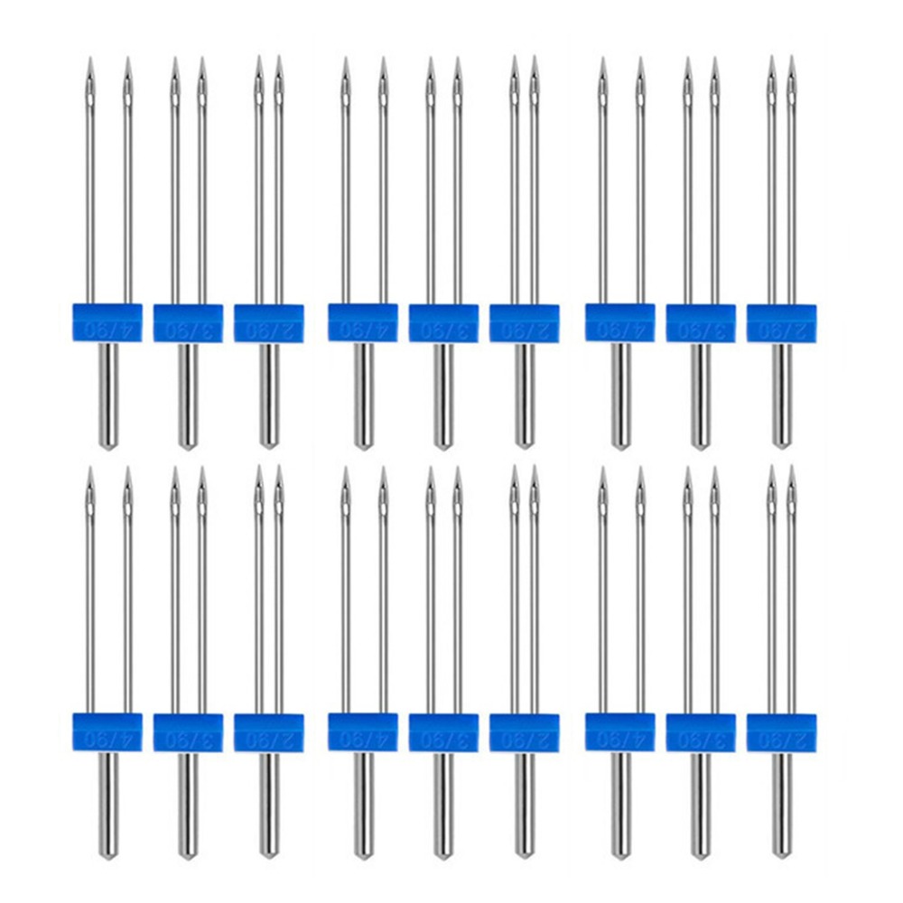 18pcs Stainless Steel Sewing M - Twin Needle Stretch 评论和价格