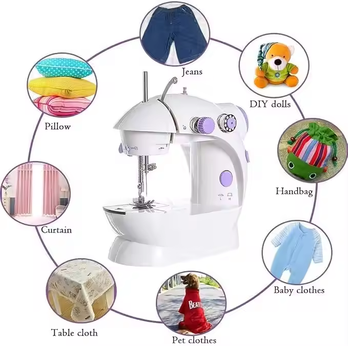 Mini Electric Domestic Home Us - Textile Sewing Machine Price 评论和价格